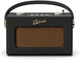 Roberts Radio Revival Uno Black / Prenosné rádio / DAB+ a FM / BT / LCD Displej / 3.5mm (REV-UNOBTBKE)