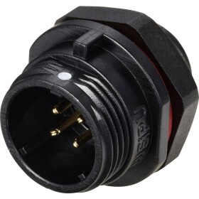 Weipu SP1312 / P 4 guľatý faston, 1 ks; SP1312 / P 4