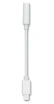 2GO biela / Audio adaptér / Lightning na 3,5 mm jack / kábel 20cm (797140)