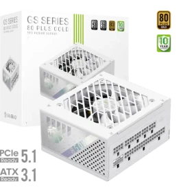 Gamemax GS 850G WH biela / Zdroj / SFX / 850W / Modulárne (GS 850G WH)