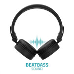 Lamax Blaze2 - BT 5.0 čierna / Bluetooth slúchadlá s mikrofónom / Bluetooth 5.0 / jack 3.5mm (LMXBL2)