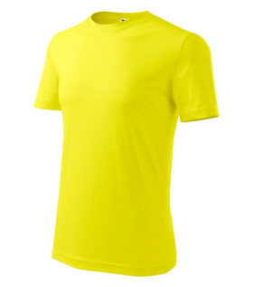 Klasické nové pánske tričko lemon 3XL