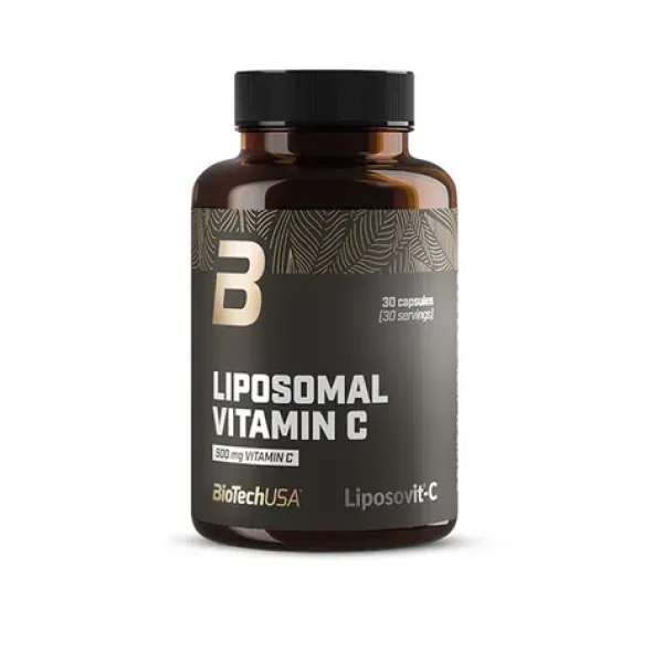 Biotech Liposomal Vitamín C 500 mg (Organic Source) 30 cps (18540)