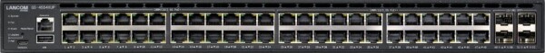 LANCOM Systems LANCOM GS-4554XUP - Switch - L3 - managed - 24 x 100/1000/2.5G (PoE++) + 24 x 10/100/1000 (PoE+) + 4 x SFP+ + 2 x QSFP+ - Desktop, an Rack montierbar - PoE++ (1440 W)