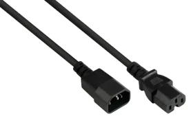 Good Connections C14 - C15 čierna / Napájací kábel / 5 m / 250 V / 10 A (P1450-S050)