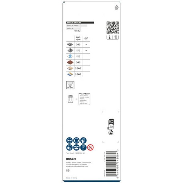 Bosch Accessories 2608901910 2608901910 sada dierovacích píl 51 mm 1 ks; 2608901910