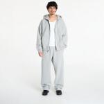 Mikina Nike Solo Swoosh Men's Fleece Open-Hem Pants Dk Grey Heather/ Lt Smoke Grey/ White XS
