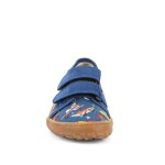 Chlapčenské plátené barefoot tenisky CANVAS BLUE ELECTRIC Froddo G1700440-5 - 25