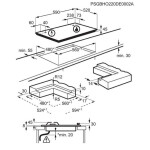 AEG HOB GAS HKB64453NB AEG