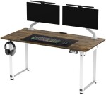 Ultradesk Biurko, elektycznie regulowany, 160x75 cm, 72-118 cm, UPLIFT, z podk�adk� pod mysz XXL, ULTRADESK