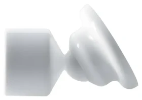 Spirella Držiak tyče WALLQUICK biely / Držiak na inštaláciu sprchovej tyče / plast / 20 mm