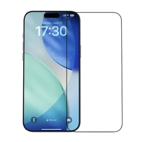 Devia Van Series Crystal Diamond čierny rámček / Ochranné sklo / Apple iPhone Air (6942297132627)