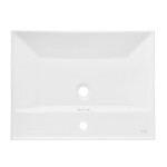 Nábytkové umývadlo SAT B-Way 61x46,5 cm otvor pre batériu uprostred SATBW6046 SATBW6046