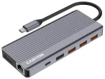 Canyon DS-16 / Dokovacia stanica / 13 portov / USB-C PD 100W / 3x USB 3.0 / 2x HDMI / DisplayPort / RJ45 (CNS-TDS16)