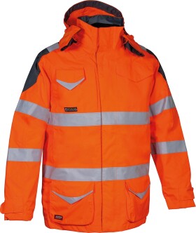 Reflexná zimná pracovná parka Cofra PROTECTION Farba: Reflexná oranžová, Veľkosť: 64 (CAPROTECTION_01_64)