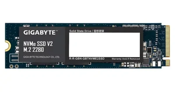 GIGABYTE NVMe SSD V2 256GB / Interný SSD / M.2 80 mm / PCIe 3.0 x4 / 3D TLC / R: 3200 MB / s / W: 1200 MB / s / MTBF 1,5 mh (G3NVMEV2256G)