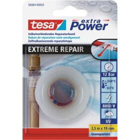 Tesa EXTREME REPAIR 56064-00003-00 inštalačné izolačná páska tesa® Extra Power priehľadná (d x š) 2.5 m x 19 mm 1 ks; 56064-00003-00