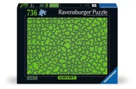 Ravensburger Krypt Puzzle: Neónová zelená