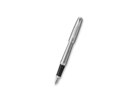 PARKER Urban Metro Metallic CT / plniace pero / v krabičke: 1 modrý cartridge (1931605)