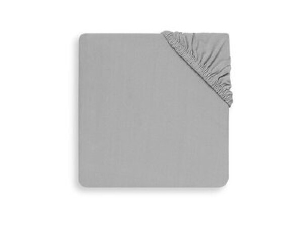 Jollein Prestieradlo napínacie 40/50 x 80/90 cm Soft Grey / od 6 mesiacov (550-501-00078)