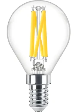Philips MASTER LEDLuster E14 5,9 W / LED žiarovka / P45 / číra / 806 lm / 2700 K / stmievateľná (SKL000426399)
