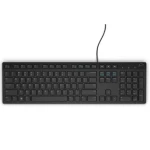 DELL KB-216 SK čierna / Multimediálna klávesnica / SK / QWERTZ / USB (580-ADGN)