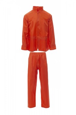 Oblek do dažďa Payper SET-NYLON Farba: Oranžová fluo, Veľkosť: 2XL (000357009302001XXL)