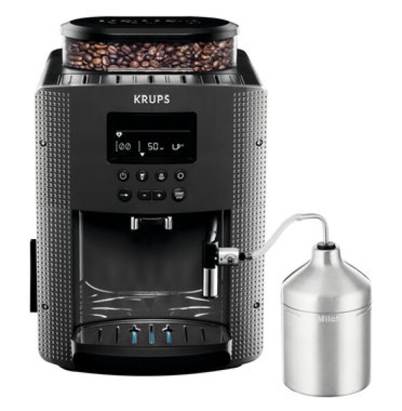 Krups EA816B Essential Display amp; Milk šedá / automatický kávovar / 1450 W / 1.7 l / Auto Cappuccino XS6000 (EA816B)