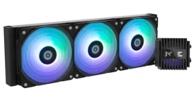 Zalman ALPHA2 A36 čierna / AIO vodný chladič CPU / 3x 120 mm / PWM / ARGB (ALPHA2 A36 Black)