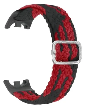 Beline Nylon Strap čierno-červená / Remienok / pre XIAOMI SMART Band 10, 9, 8