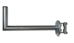 OEM držiak antény na balkón 50 cm - galvanický zinok (DRBOE50110)