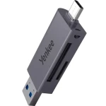 YENKEE YCR 401 COMBO / Čítačka kariet / USB-A / USB-C / SD/TF (8590669329090)