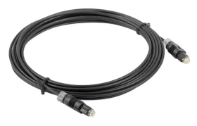 Lanberg CA-TOSL-10CC-0030-BK čierna / Optický kábel / 3 m / Toslink - Toslink (CA-TOSL-10CC-0030-BK)