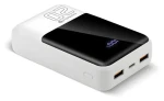 Powerbanka 20 000 mAh biela / Powerbanka / LCD displej / 2x USB-A / 1x USB-C / QC4.0 22,5W (EB-20Q)