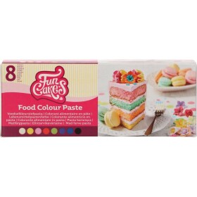 Sada gélových farieb 8 ks - FunCakes - FunCakes