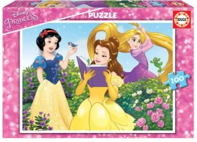 Educa Puzzle Disney Princezné: Snehulienka, Bella a Locika
