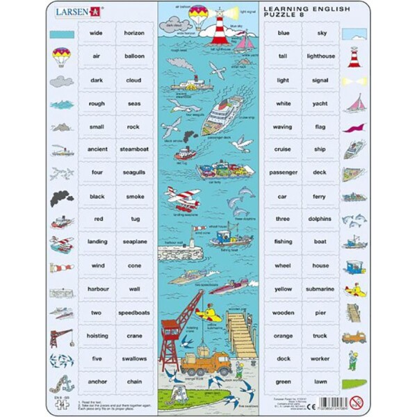Larsen Puzzle Hodina angličtiny 8