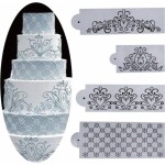 Šablóna „Romantic Ornament“ – 4 ks - Cakesicq - Cakesicq