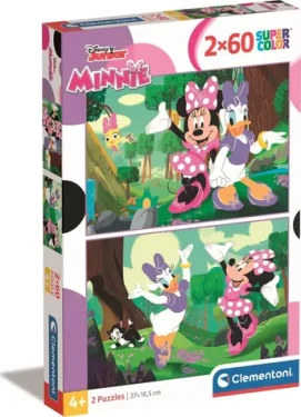 Clementoni 24815 Puzzle Minnie 2x60 dielikov