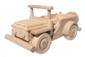 Ceeda Cavity Drevené auto Jeep