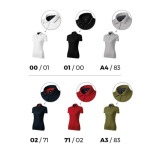 Dámske polo tričko Grand MLI-26902 Tmavomodré - Malfini M tmavě modrá