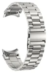 Puro METAL remienok Samsung Galaxy Watch 4/5/6 strieborná / Nerezová oceľ / Kompatibilný s Galaxy Watch 4-6 Classic/Pro