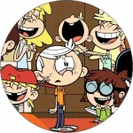 Jedlý papier The Loud House — Lincoln a sestry, 19,5 cm - Pictu Hap