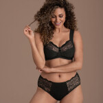 Ľahká podprsenka Orely 5882 čierna - Anita Classix 001 black 80A