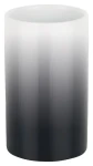 Spirella TUBE Gradient kelímok na kefky čierno-biely / keramika