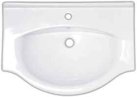 Nábytkové umývadlo Naturel Pro 81x50 cm otvor pre batériu uprostred HA5680 HA5680