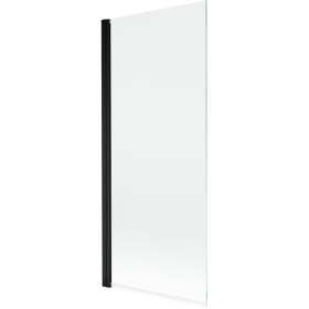 MEXEN - MIST vaňová zástena 80x150 cm 6mm 1-s, čierna, číra 8A9-080-001-70-00