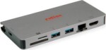 TRITON Stacja dokująca ROLINE USB typu C, HDMI 4K, VGA, 2x USB 3.2 Gen 1, LAN, PD, kaartlezer