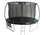 Mamido Trampolína LEAN Sport Max 12ft čierno-zelená