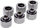 Alphacool Złączka 1/4" - 16mm, 6-pack, chróm (17384)